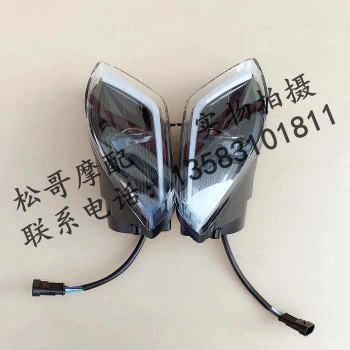 Gilera Nexus 300 Motorcycle Gilera Nexus 500 Accessories Headlights Headlamp LED Lighthouse Flashlight Spotlight