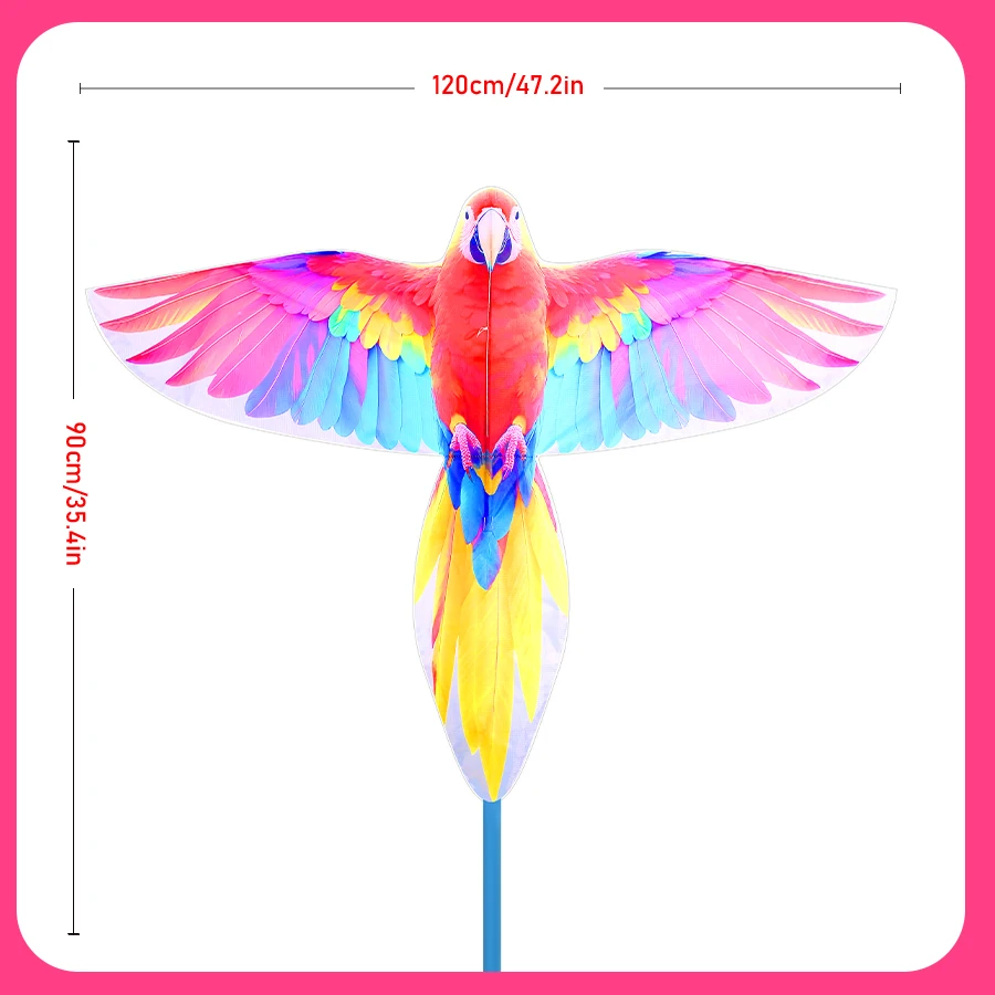 3D 실물 같은 스타일의 새, 비행이 매우 쉽고, 어린이, 성인, 소녀, 소년에게 이상적입니다. 해변, 초원, 하이킹용 연