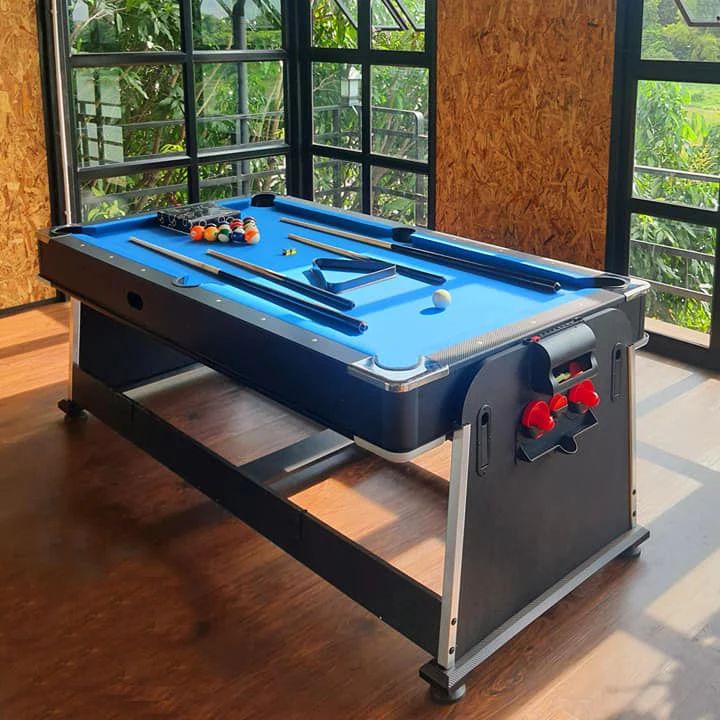 2024 Hot Selling 4 in 1 Multi Game Table Combo Billiard Pool Table For Home Game