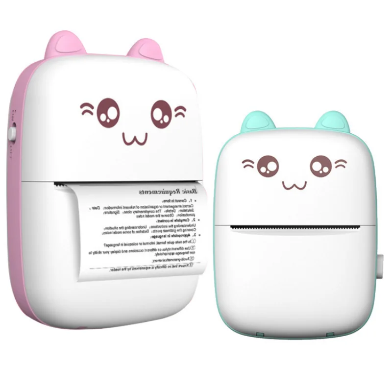 

НОВИНКА 2026: Портативный термопринтер Bluetooth 57 мм, мини-принтер для беспроводной печати фото, этикеток, стикеров и заметок