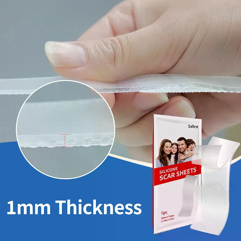 

1 шт., пластыри для удаления шрамов, силиконовые 1 мм гелевые пластыри для лечения ожогов, эффективная хирургическая лента для шрамов, прозрачная лента для восстановления кожи