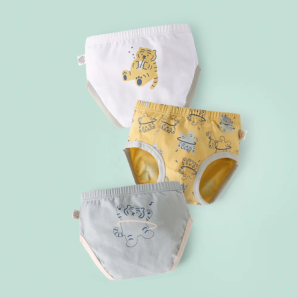 شورت قطني كرتوني قابل للتنفس للأطفال، ملابس مريحة من القطن الخالص للأطفال خالية من الضرح #4