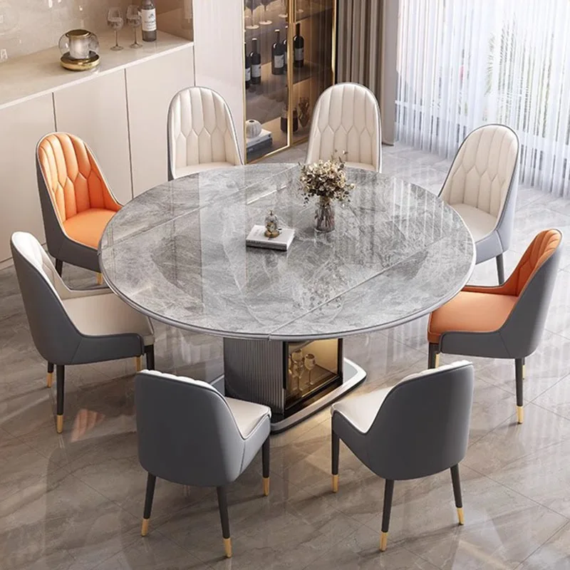 

Desk Round Dining Room Sets Table Legs Height Bar Kitchen Marble White Dining Room Sets Side Mesas De Comedor Furnitures