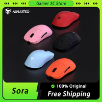 Vaxee Ninjutso Sora 4K Mouse PAW3950 Dual Mode Wireless Gaming Mouse Custom 4KHz Polling Rate Mice Long Battery Life PCAccessory