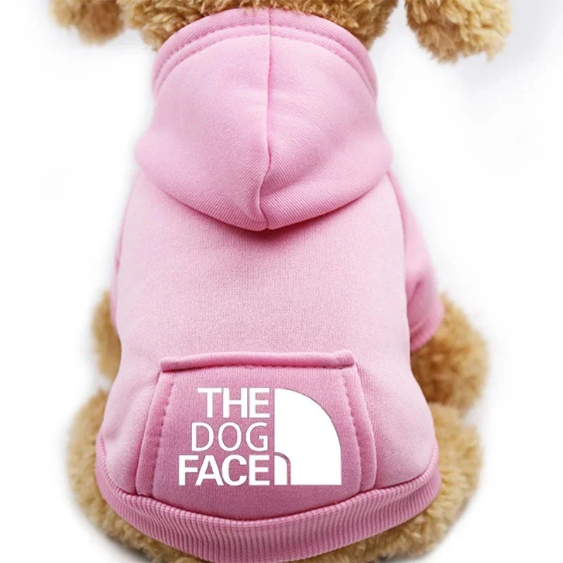 Casaco de Inverno para Cães, Moletom Quente e Estiloso, Fantasia para Chihuahuas e Bulldog, Roupa para Filhotes no Outono