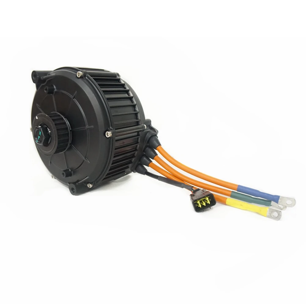 QSMOTOR QS165 35H 5000W 72V 100KPH IPM PMSM Mid Drive Motor For Offroad Dirtbike Lightbike Electric Motorcycle