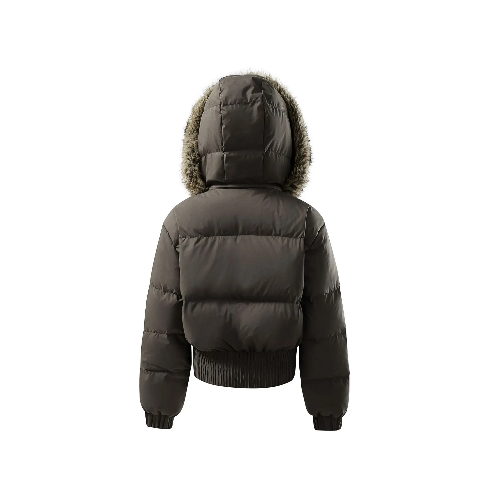 Winter Hooded Natural Large Fur Collar Down Jacket Women White Duck Down Warm Parker Outwears Female Thicken Short Down Jacket