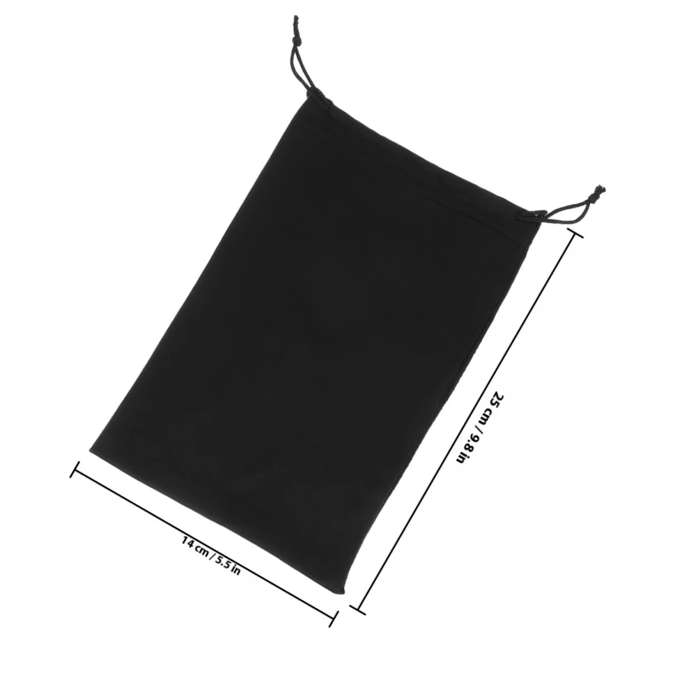 5Pcs Ski Goggles Bag Portable Drawstring Snow Goggles Pouch Protective Eyewear Storage Soft Sunglasses Case Travel Glasses