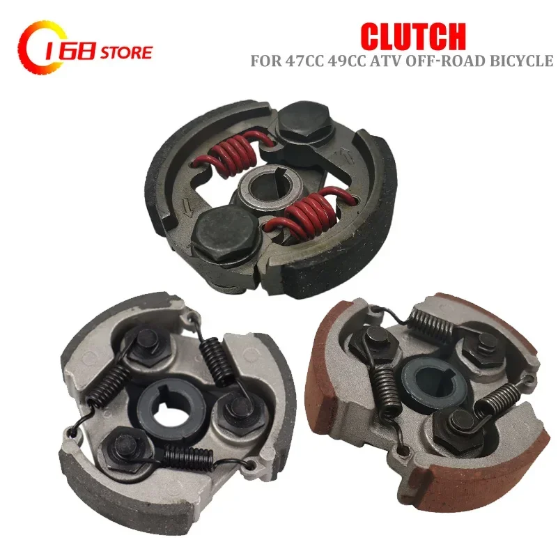 2-suwowy 47cc 49cc Kompletne aluminiowe klocki sprzęgła 2/3 Sprężyny gazowe Motocykl Minimoto Pocket Bike Mini Dirt Bike Quad ATV