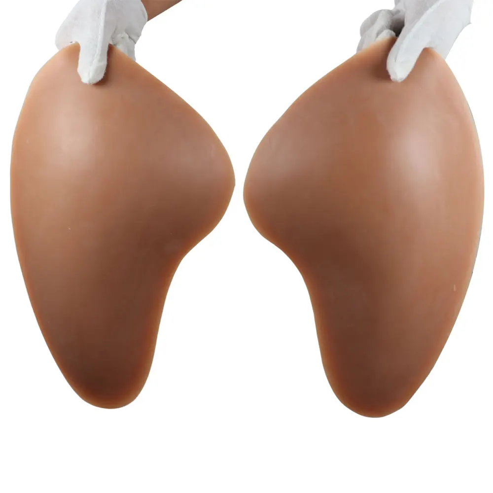 Women Crossdressing Silicone Hip Pad Buttocks Enhancer Soft Fake Butt Pad Thicken Invisible Inserts Butt Pad Shapewear Panties