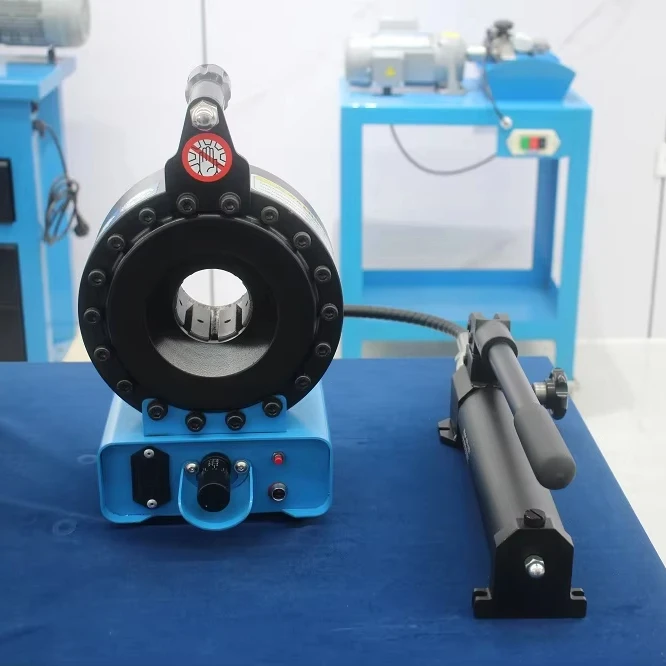 Portable P16HP Hydraulic Hand Crimping Tool Split Hand Mobile vans Hydraulic Hose Crimping Machine for Rubber Hoses