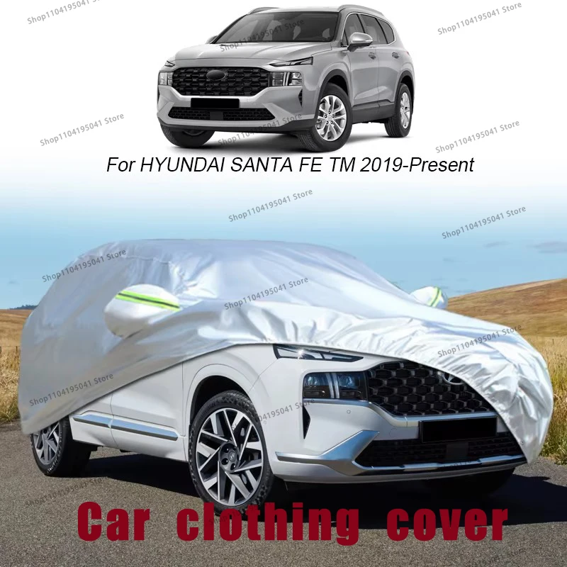 

For Hyundai SANTE FE Full Car Cover Rain Frost Snow Car protective cover ,UV protection,Car paint protection