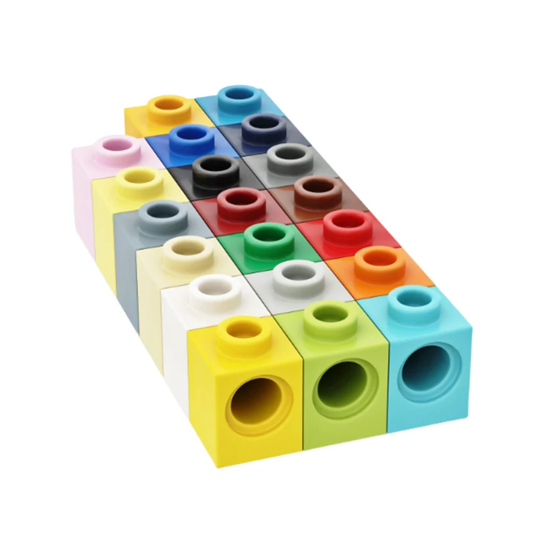 25pcs MOC assembly particles compatible with 6541 1x1 building block parts, classic brand children's DIY technology toys