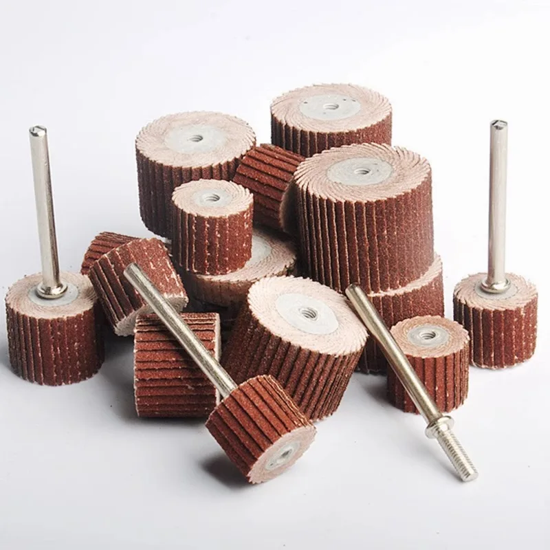 

10 шт., набор шлифовальных лепестковых кругов, хвостовик 3 мм, шлифовальный круг, шлифовальная машина, абразивная полировка, наждачная бумага, удаление ржавчины ﻿