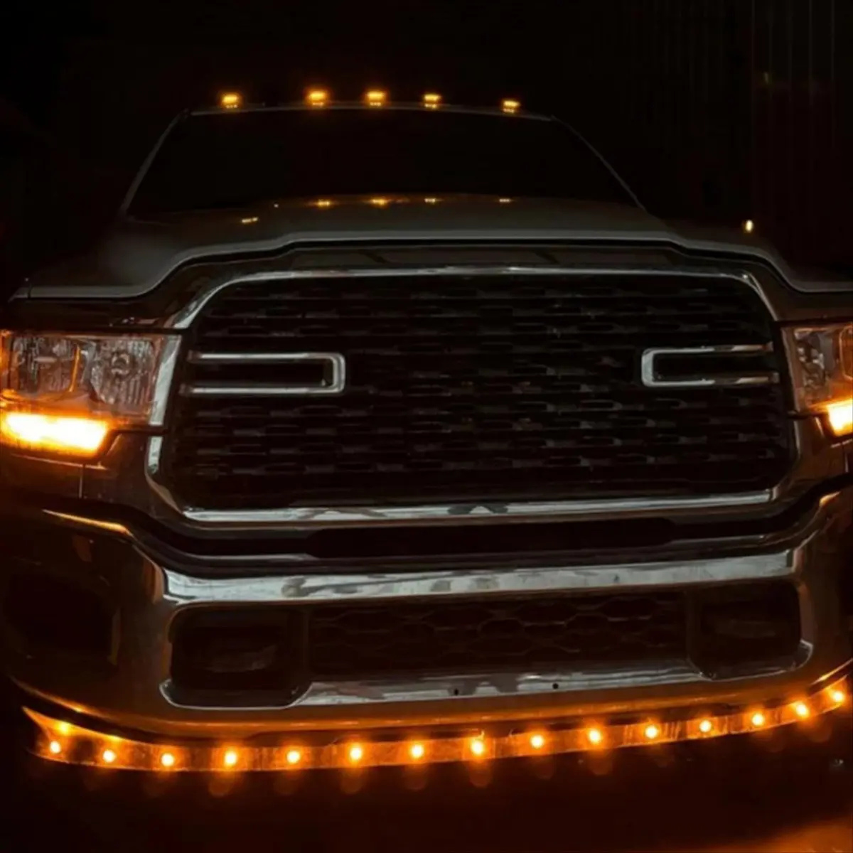 

9 светодиодных габаритных фонарей на крыше кабины автомобиля для грузовика, внедорожника, светодиодные фары постоянного тока 12 В, основные фары автомобиля