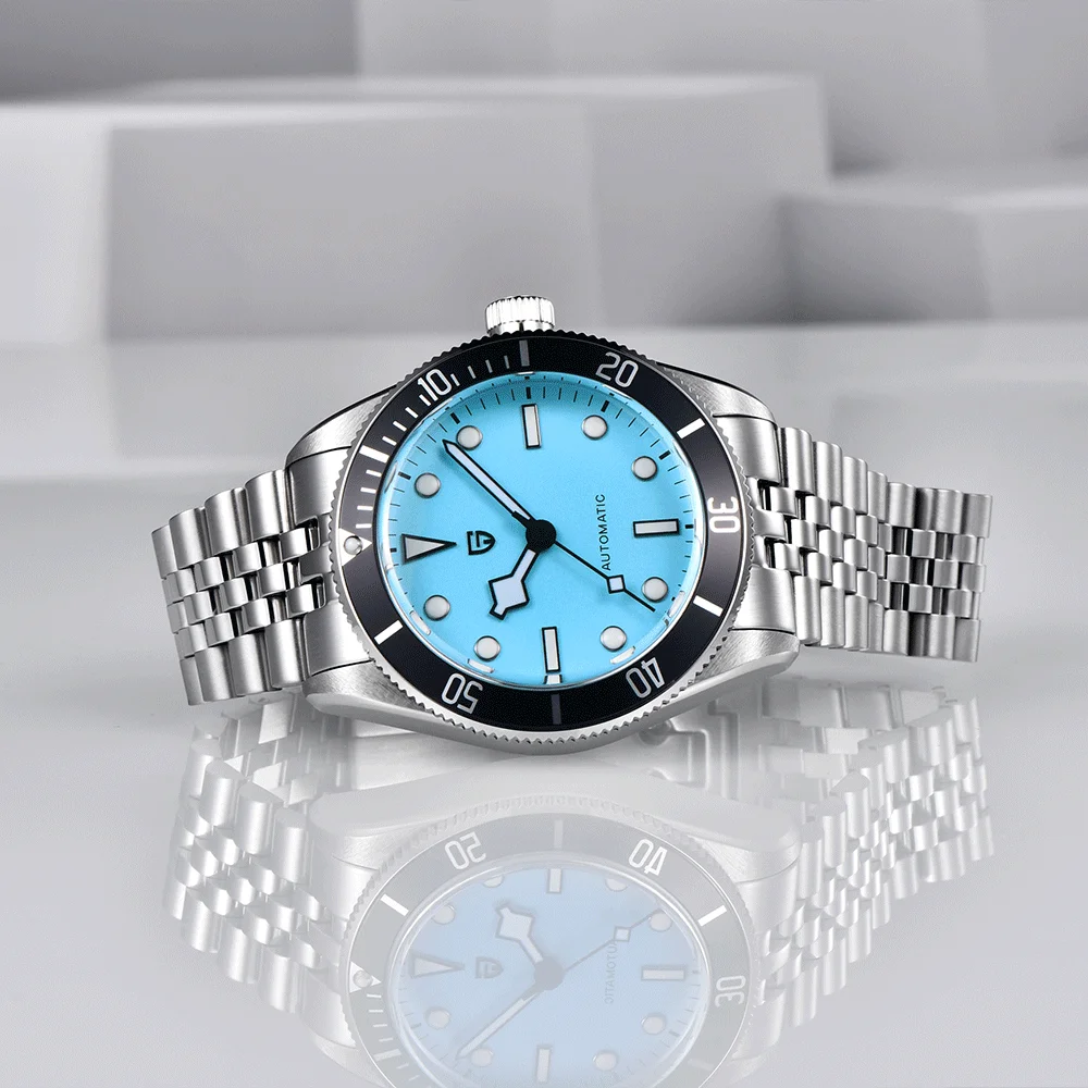 2025 تصميم باجاني أحدث ساعة رجالي BB58 سوار فاخر ساعة أوتوماتيكية للرجال NH35A ساعة ميكانيكية الياقوت 10BAR صندوق هدايا #3