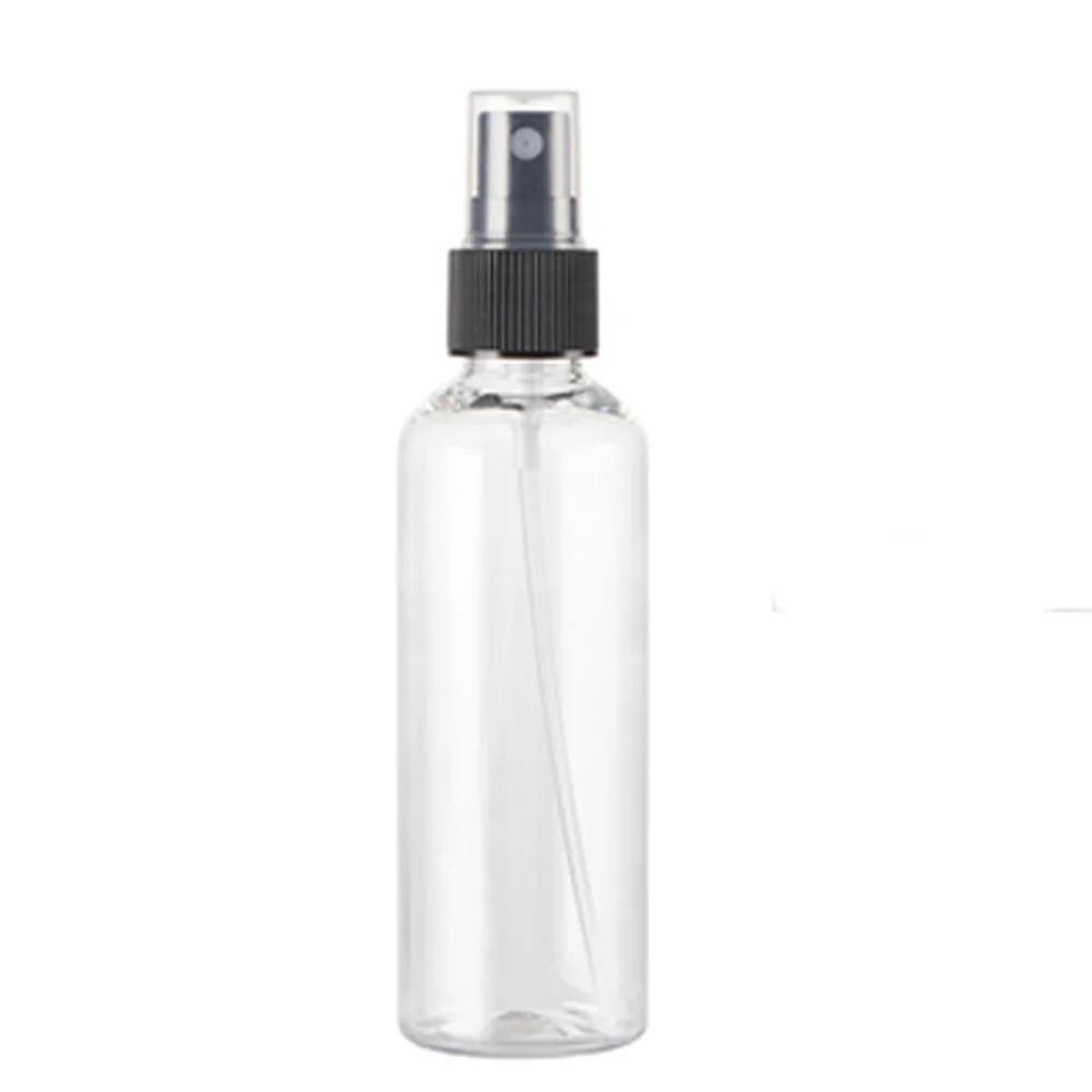 5pcs 60ml Refillable blue color plastic bottle with black pump sprayer Plastic Portable Spray Perfume Bottle