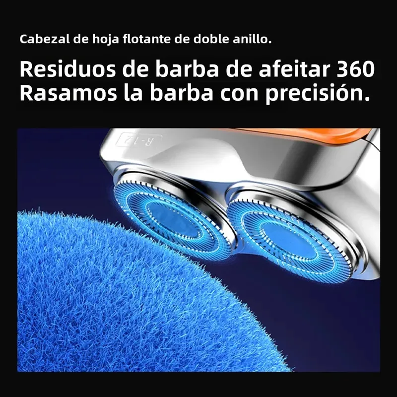 Mini Electric Shaver Intelligent Digital Display Washable Type-C Rechargeable Portable Wet Dry Travel Home Shaver For Face Leg