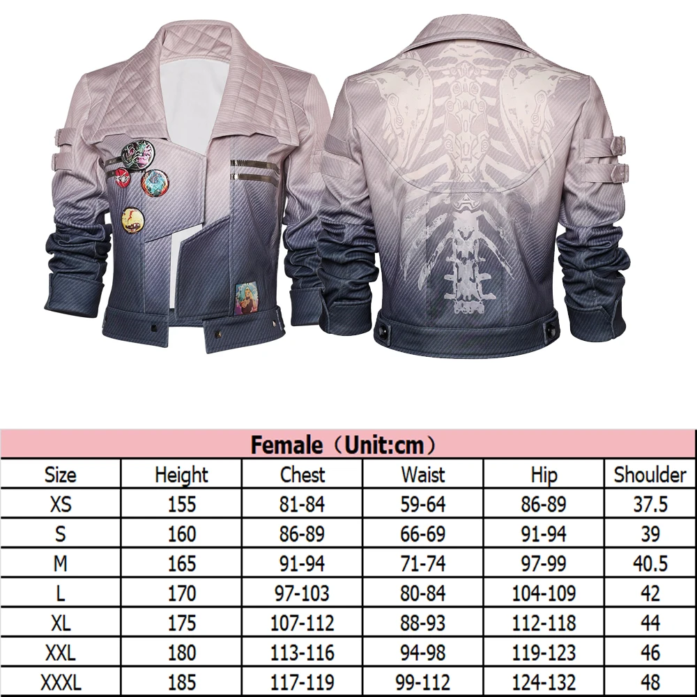 เสื้อชุดคอสเพลย์ผู้หญิง johnny สีเงินสำหรับผู้ใหญ่ของผู้ชายเสื้อยืดชุดฮาโลวีนคาร์นิวัลชุดปลอมตัว