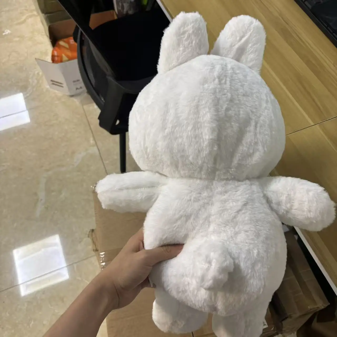 Novo Pingente de Pelúcia de Anime com Tema Animal, Boneco Fofo, Presente de Aniversário, Brinquedo de Pelúcia para Fãs e Decoração