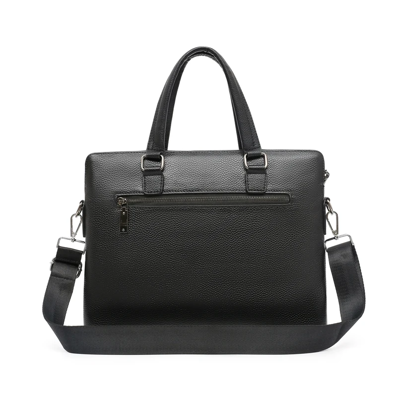 رجال الأعمال حقيبة جلدية حقيبة ملف الكمبيوتر حزمة الكتف حقيبة ساعي حقائب الكمبيوتر المحمول عالية الجودة maletin bolsas