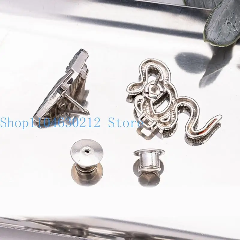 652f 3pcs Diseño mariposa serpiente Aprendizaje cintura Pon ajuste cintura para pantalones jeans sueltos