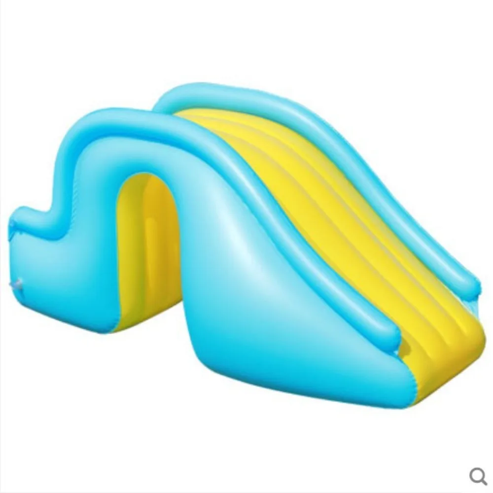 Inflatable Slide with Swimming Pool, Indoor Kids Inflatable Play Set & Bouncy Castle Toy