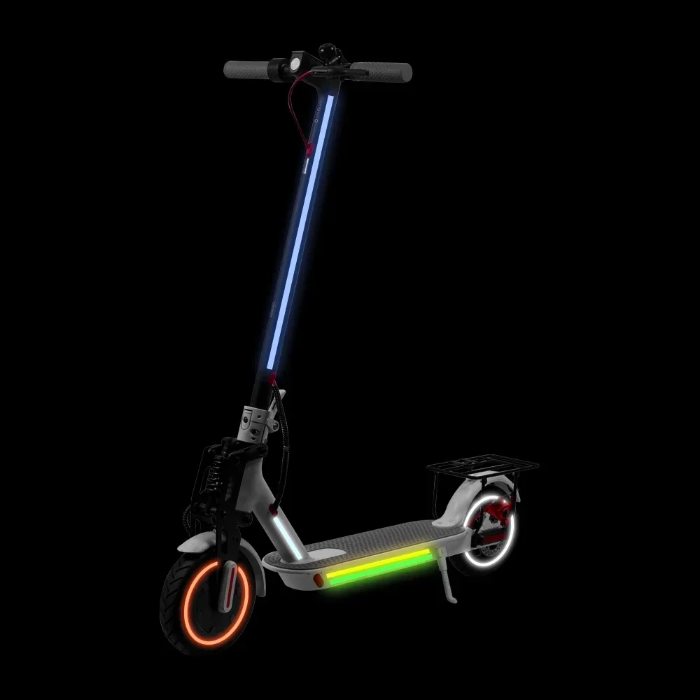 Reflective Tape Sticker Strip for Ninebot Max G30 F20 for Xiaomi M365 Pro 4PRO Electric Scooter Wheel Hub Stickers Fluorescent image 2
