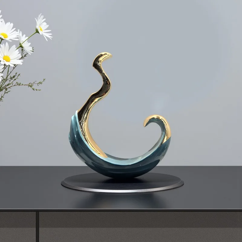 304/316 Stainless Steel Art Sculpture Electroplated Mirror Polished Customizable Color Home & Office Decorative Knick Ornaments