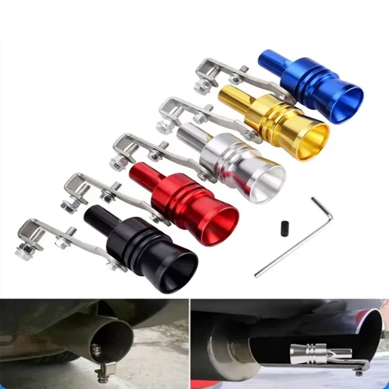 1 Pcs Universal Sound Simulator Car Turbo Sound Whistle Vehicle Refit Device Exhaust Pipe Turbo Sound Whistle Car Turbo Muffler