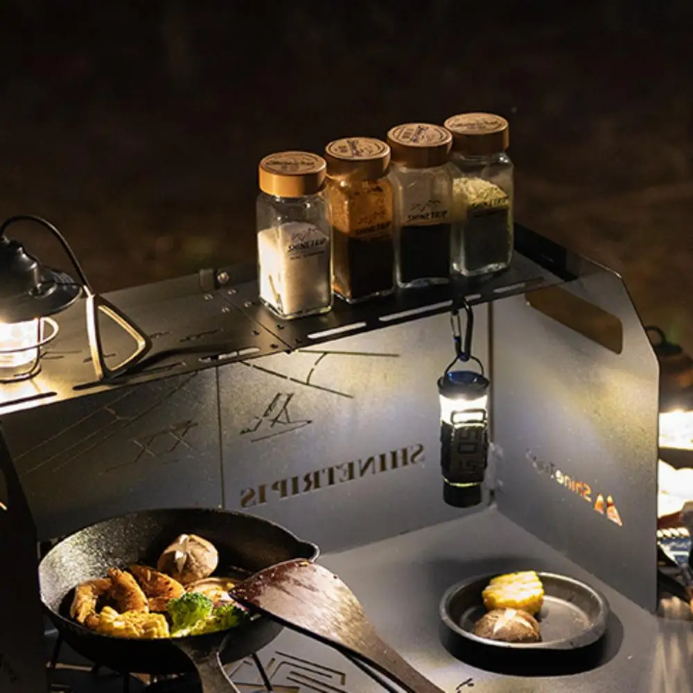 Outdoor exposed stove windproof plate stove stove stove head casing furnace windproof plate portable furnace windproof cover