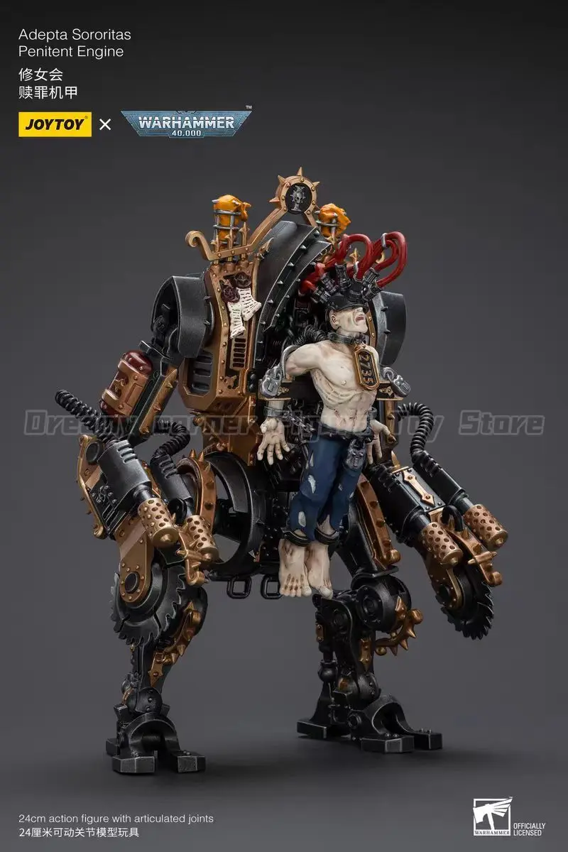 

【В наличии】JOYTOY Warhammer 40K Adepta Sororitas Penitent Engine 1/18 Фигурки Модели Игрушки
