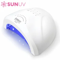 SUNUV SUNone-lámpara LED profesional para manicura, secador de uñas para Gel UV, máquina de uñas de Gel, Sensor infrarrojo, 48W