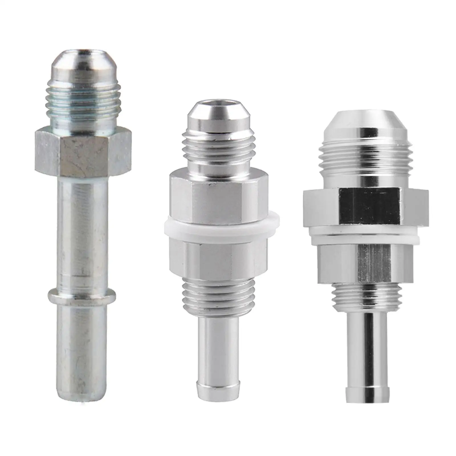 

Oil End Fitting Adaptor Precision Machining Silver Anode Surface