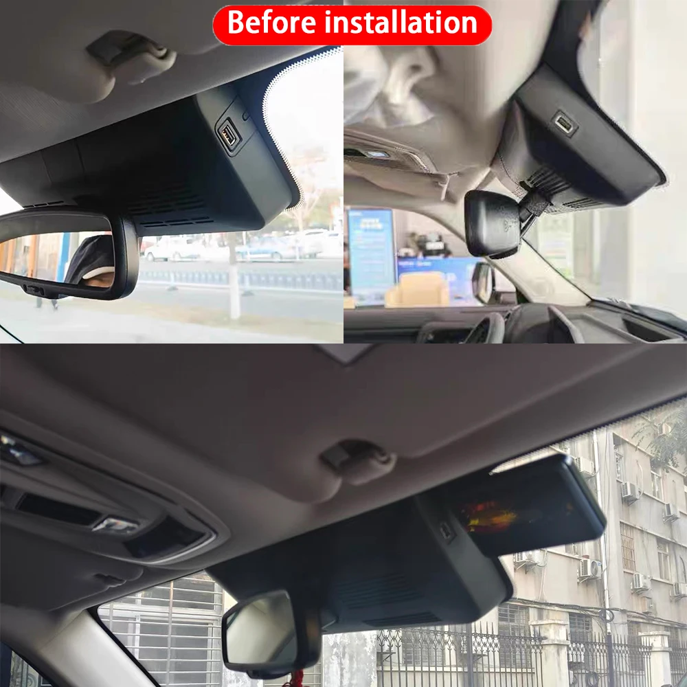 for Haval H7 H-Dog Big H Dog Dargo X 2023 2024 2025 4K Dash Cam Front Rear Car Camera DVR Wifi Plug & Play Video Recorder