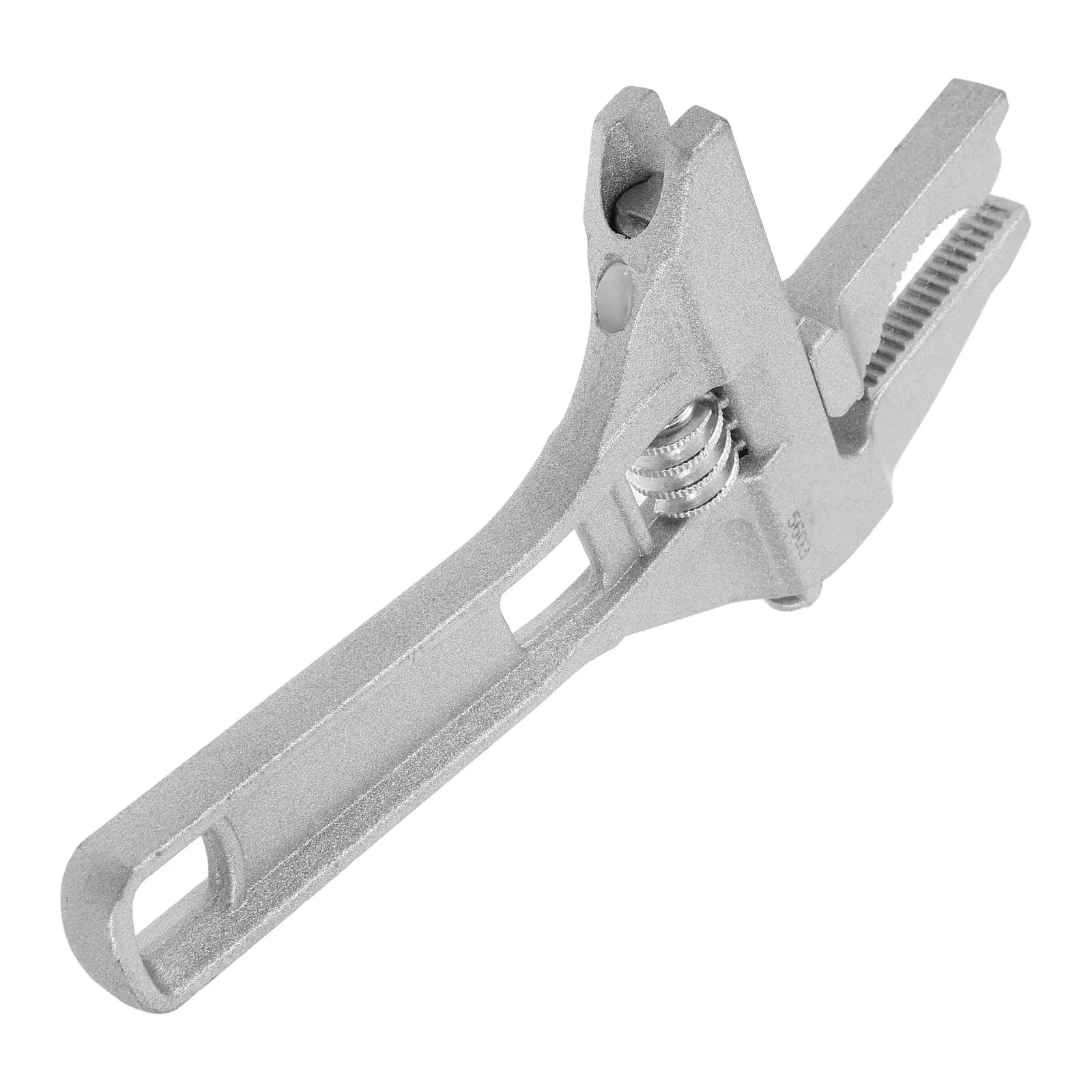 Adjustable Two-in-One Water Pipe Wrench Short Handle Multi-Purpose Plumbing Spanner Tool Bathroom Sink Repair Faucet Drain