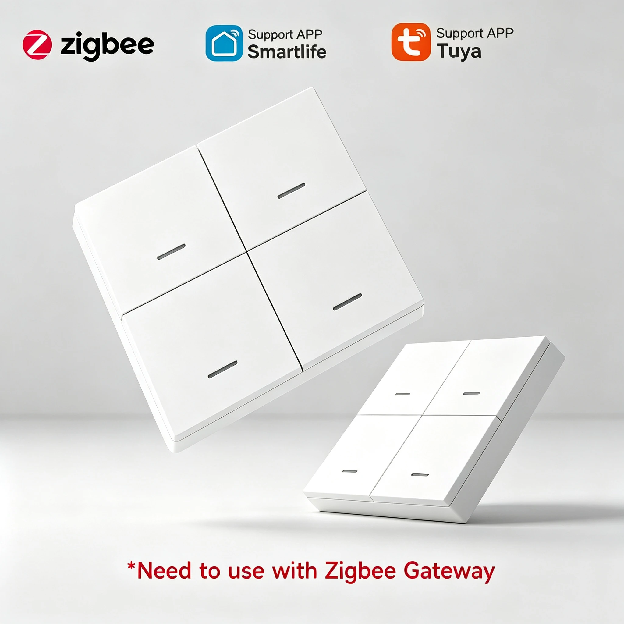Smart Home Z Wave - Tuya ZigBee 3.0 Smart Scene Switch