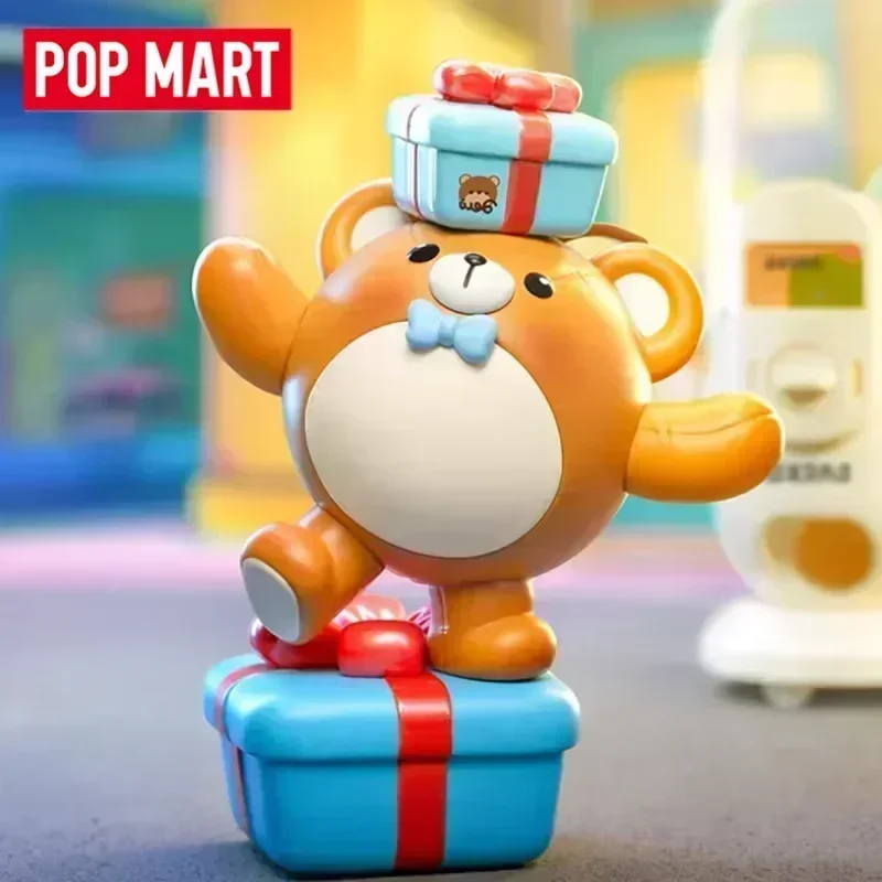 POP MART Eggy Party: Colorful Playland Classic Series — Коллекционные фигурки-сюрпризы в закрытых коробках, игрушки, аниме-фигурки, настольные украшения