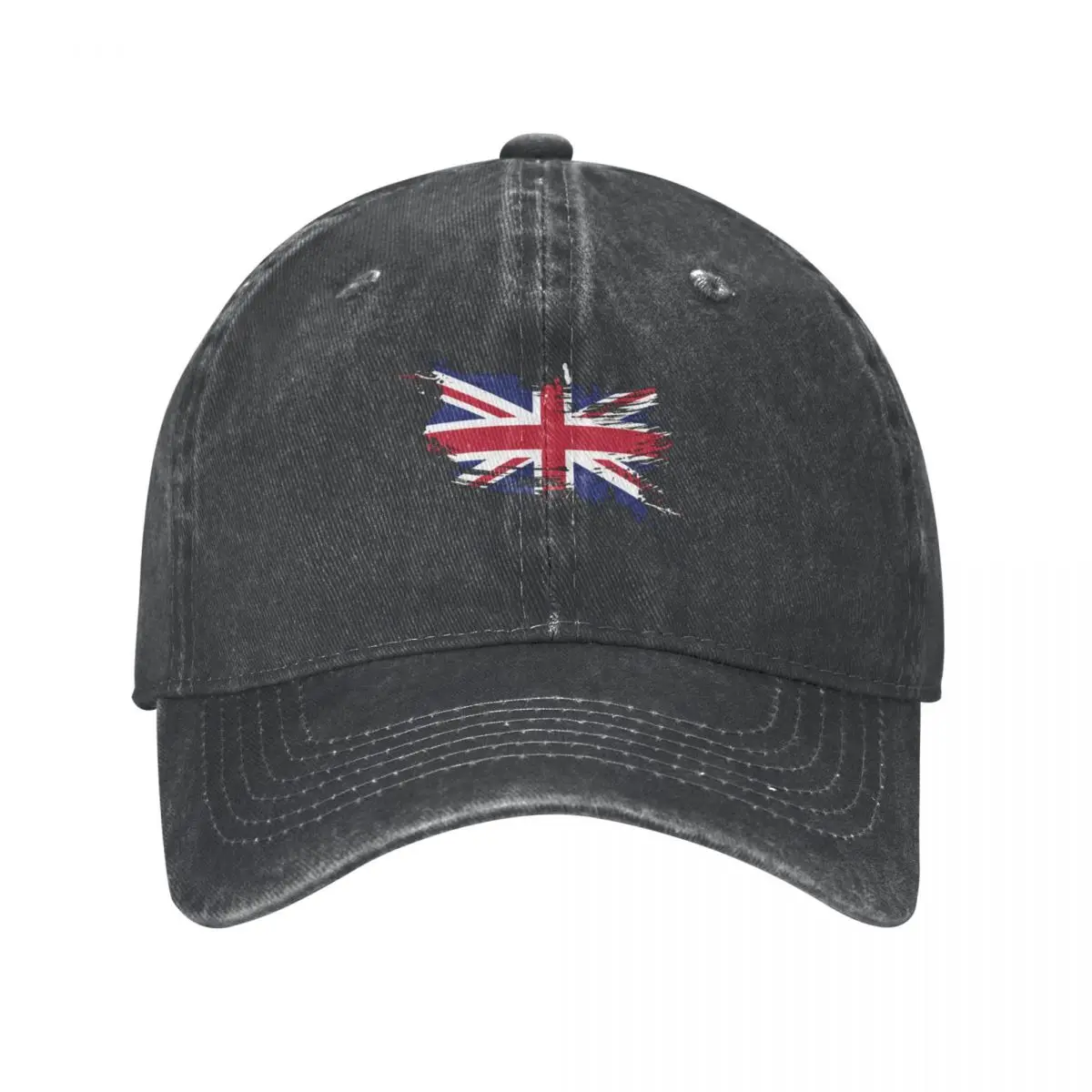 United Kingdom Flag Brush Splatter Cowboy Hat |-F-| Fishing cap New In Hat Golf Wear Men Women's