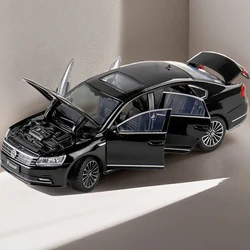 1:32 VW Passat 380 TSI Alloy Car Model Diecast Metal Toy Car Vehicles Model High Simulation Sound and Light Collection Kids Gift