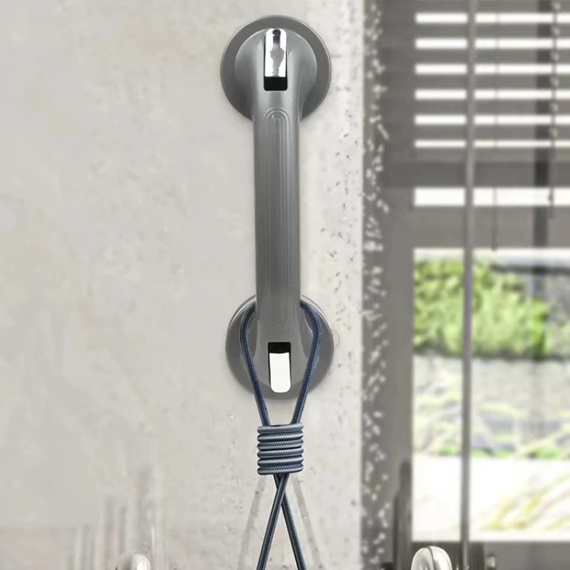 Suction Cup Handle, Non-punching Sliding Door, Shower Room, Bathroom Refrigerator Glass Door Handle, Elderly Bathroom Handrail