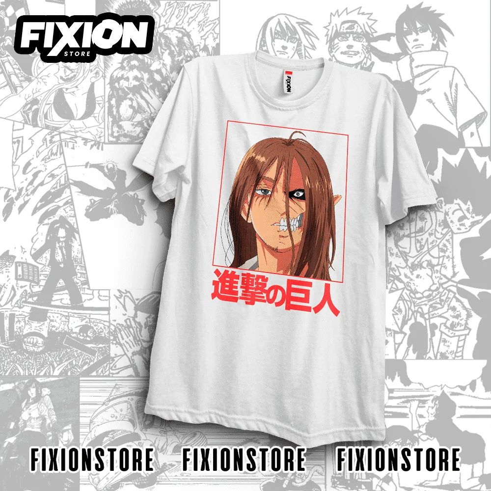 Shingeki no Kyojin Anime T Shirt Manga Gift For Anime Lover All Size Cotton