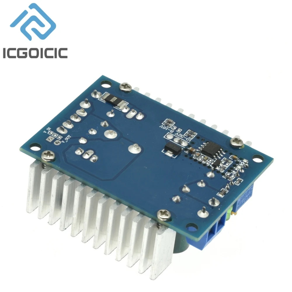 محول دفعة DC-DC بحد أقصى 150 وات، 8-32 فولت إلى 9-46 فولت قابل للتعديل - وحدة تصعيد عالية الطاقة للمصابيح والمحرك وإمدادات الطاقة #3