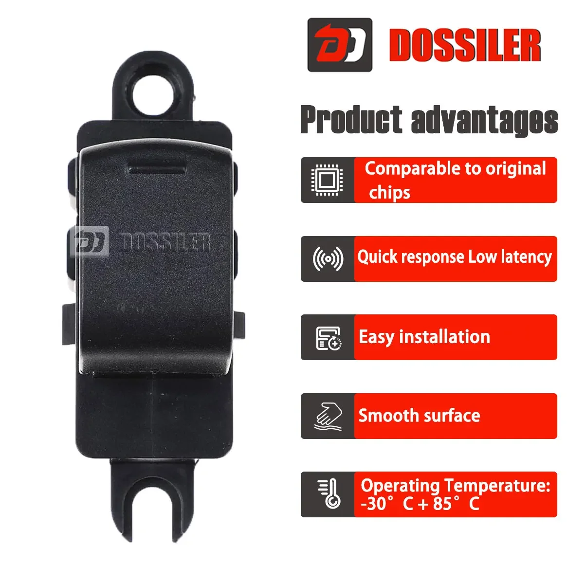 25411-JD000 Dossiler Electric Window Switch Passenger Side Power Window Control Switch For 2007-2012 Nissan Teana Murano Qashqai