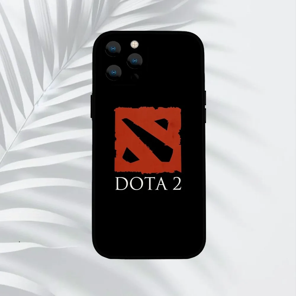 Hot Game D-Dota 2  Phone Case For iPhone Mini 11 12 13 14 15 Pro XS Max X Plus SE XR Shell