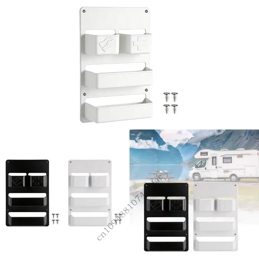 

Multiple Compartment Storage Holder Perfect For Road Trips And Travel Use