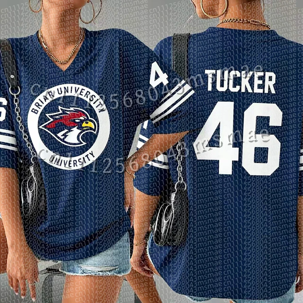 TV Drama Off Campus Briar University Jersey Graham 44 22 DI LAURENTIS 66 Tucker 46 T-shirt Summer Children/Children's Top