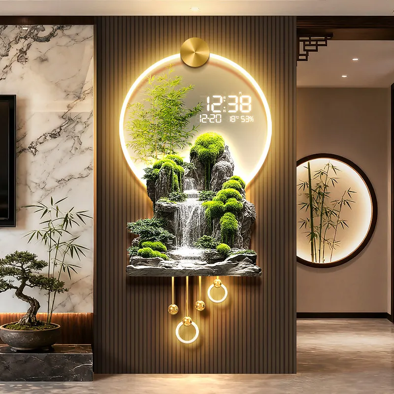 Living Room Art Mural Wall Clocks Interior Aesthetic Creative Design Wall Watch Xenomorph Fashion Reloj Pared Home Decoration