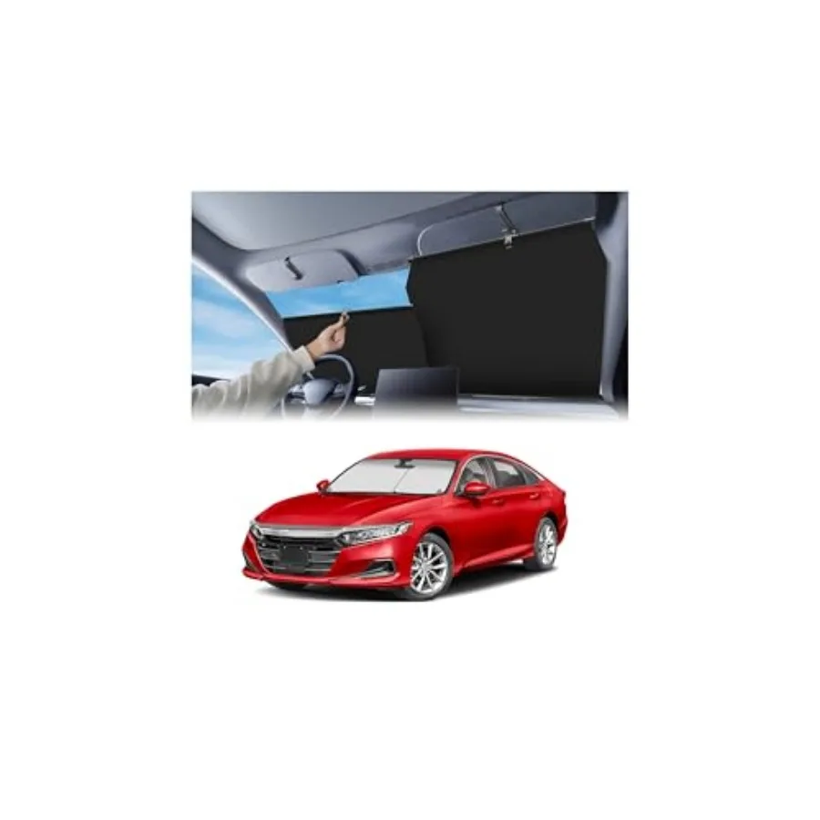 

Upgraded 2 Pack Retractable Automotive Car Window s Not fit Truck,Adjustable Auto Thickened, Car Accessories for All Season, Bl