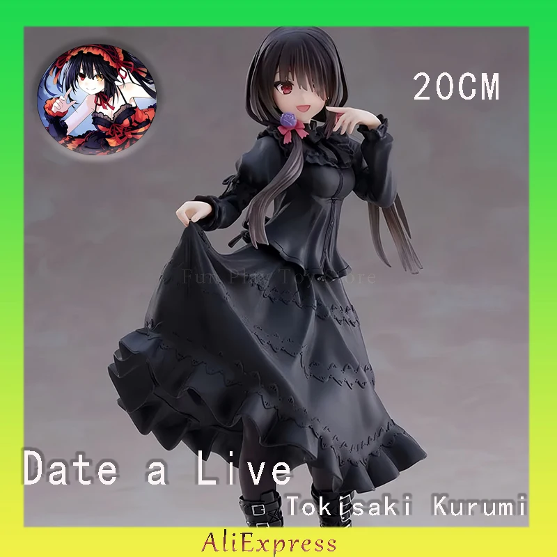 

2025 New Product Japanese Anime Tokisaki Kurumi Series Dress Toy Limited Edition Gk Handmade Model Ornament Gift Periphery